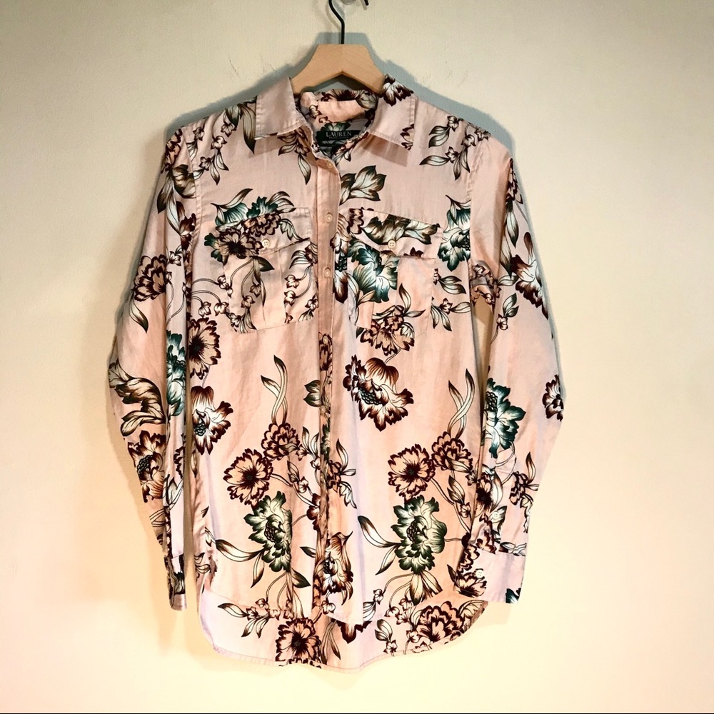 Ralph Lauren Floral Button Down